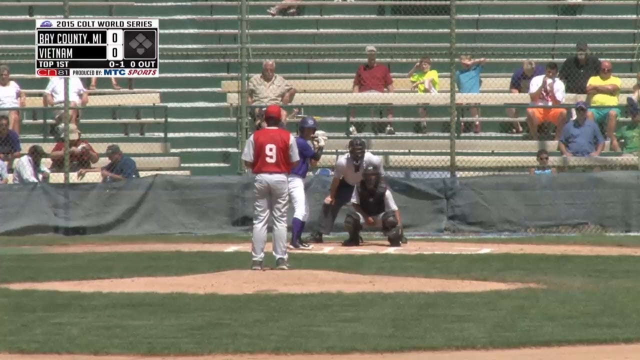 2015 CWS BSB Game 2 Vietnam vs Michigan