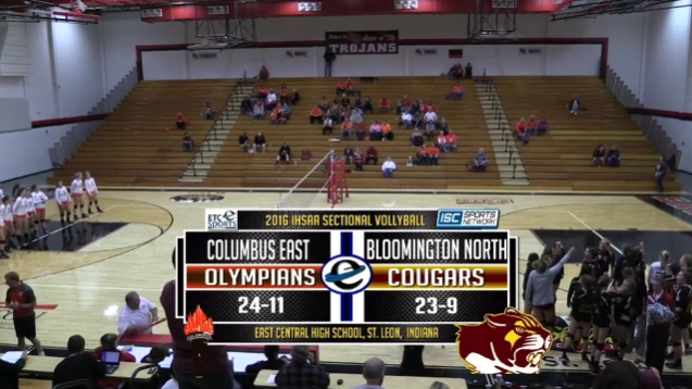 2016 IHSAA GVB Columbus East vs Bloomington North