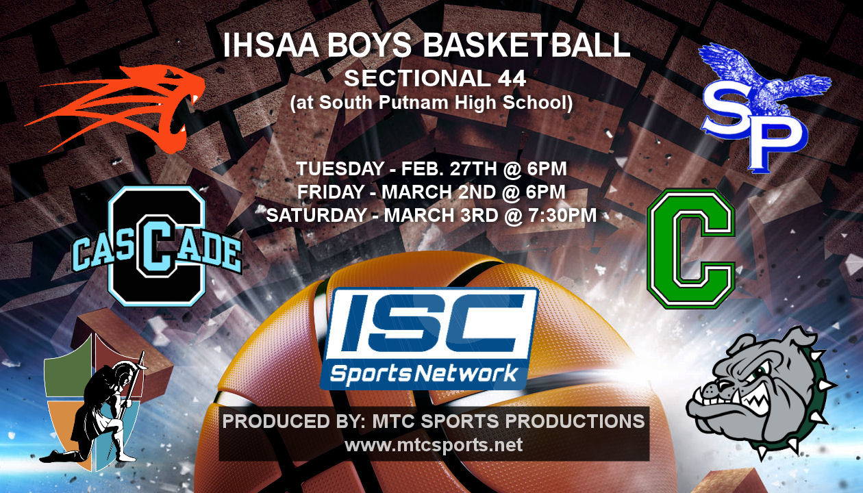 2018 IHSAA BBB North Putnam vs Cascade