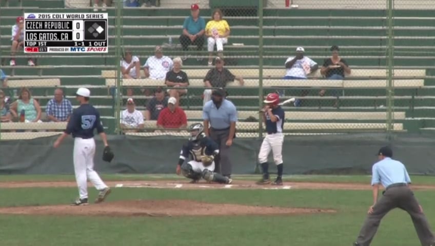 2015 CWS BSB Game 11 Czech Republic vs California