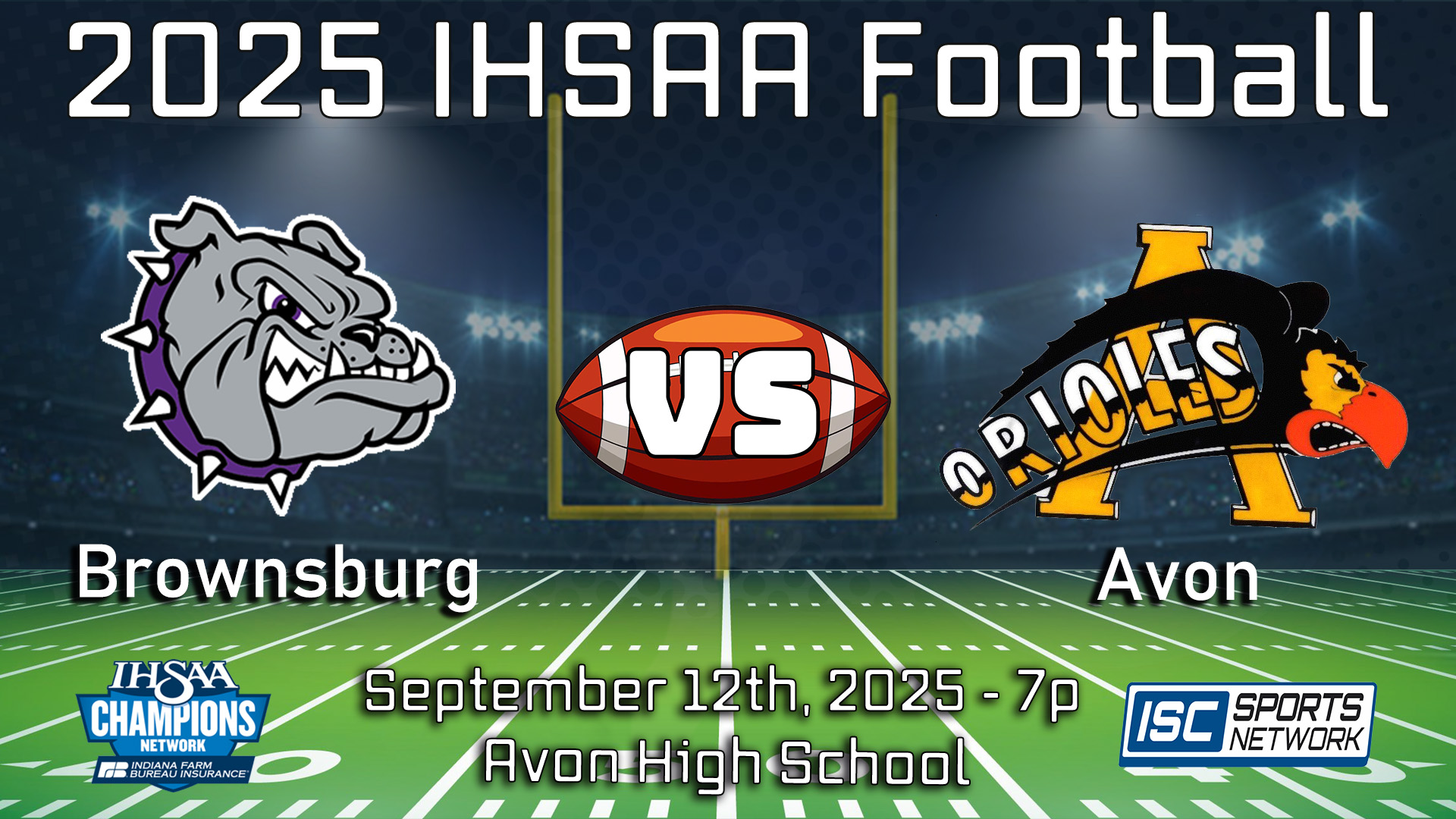 2025 FB Brownsburg at Avon - 09/12