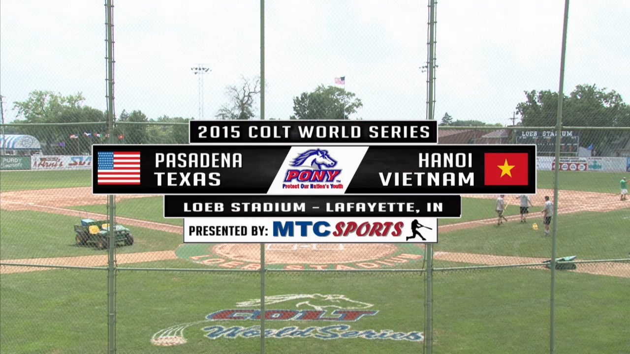 2015 CWS BSB Game 13 Texas vs Vietnam