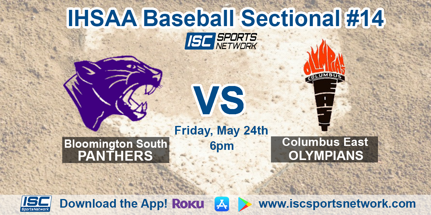 2019 IHSAA BSB Bloomington South vs Columbus East 5/24