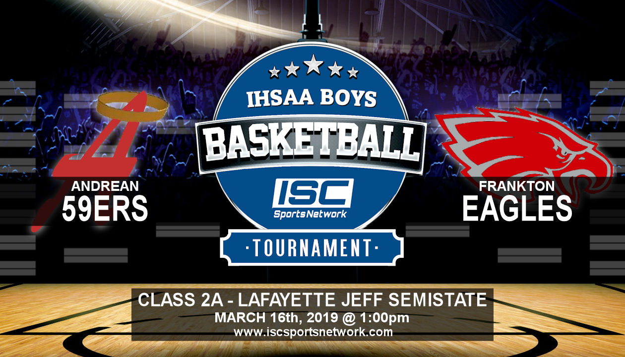 2019 IHSAA BBB Andrean vs Frankton