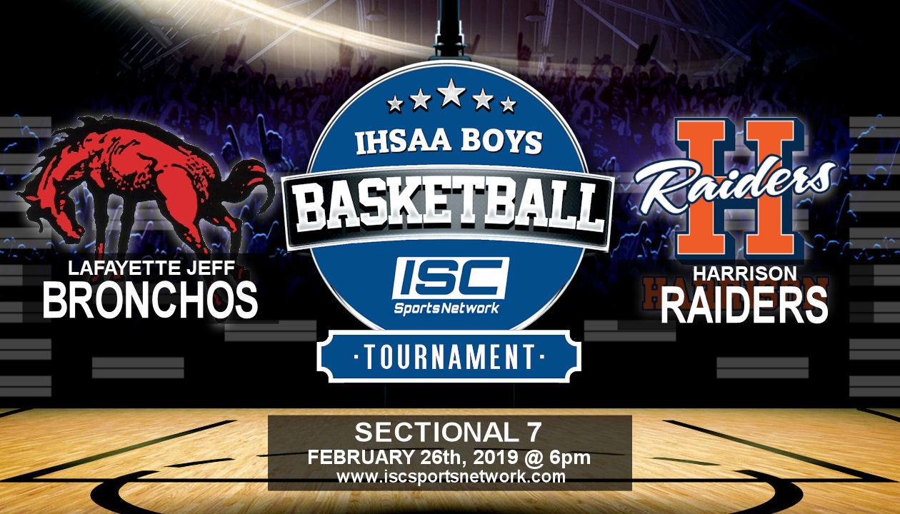 2019 IHSAA BBB Lafayette Jeff vs Harrison