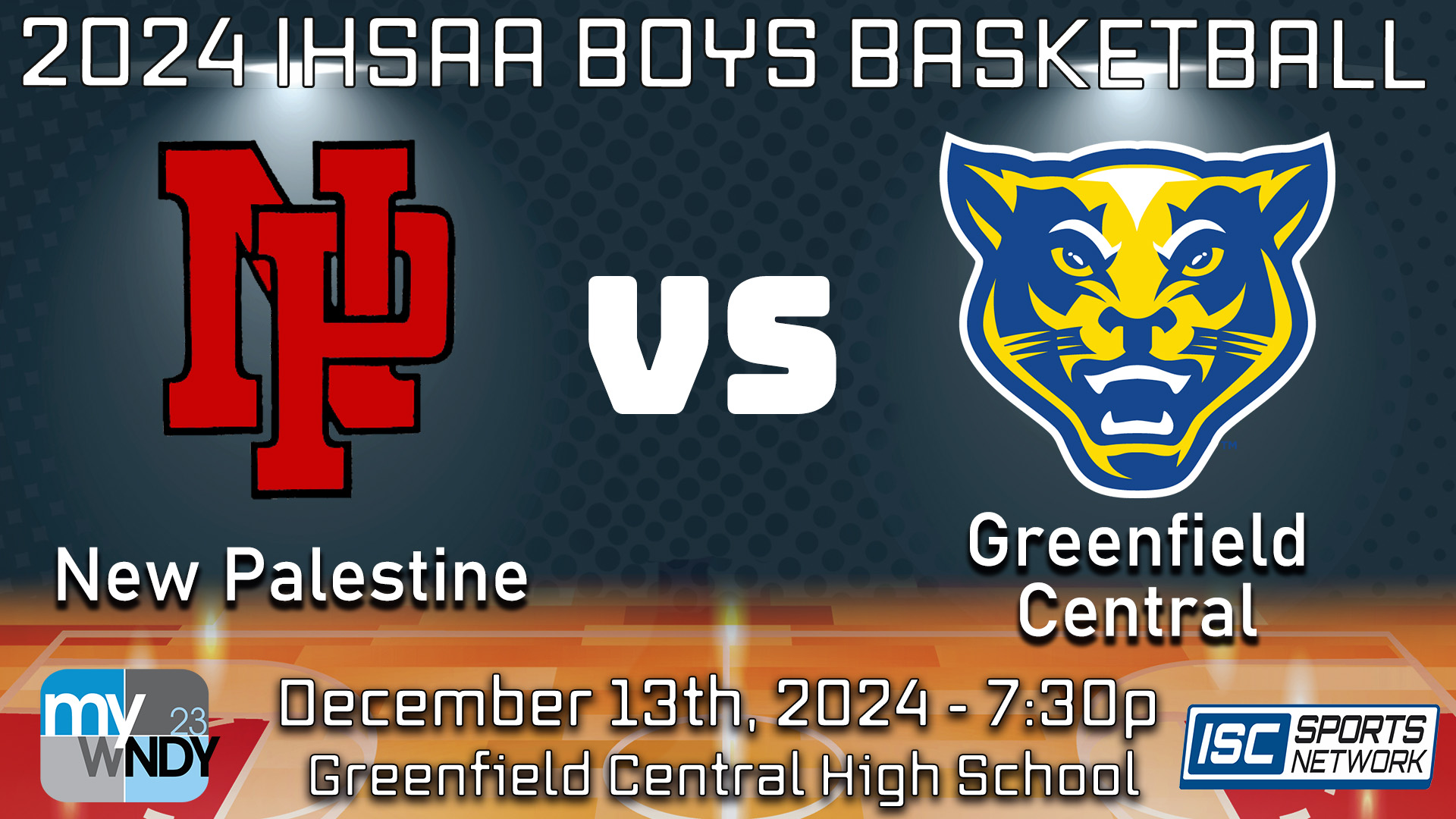 2024 BBB New Palestine at Greenfield Central - 12/13
