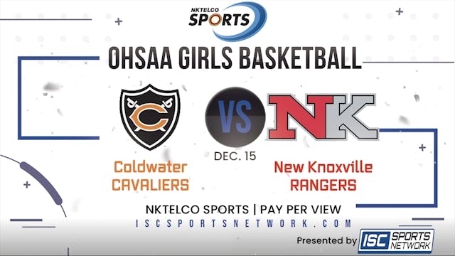 2022 GBB Coldwater at New Knoxville 12/15 - Part 1