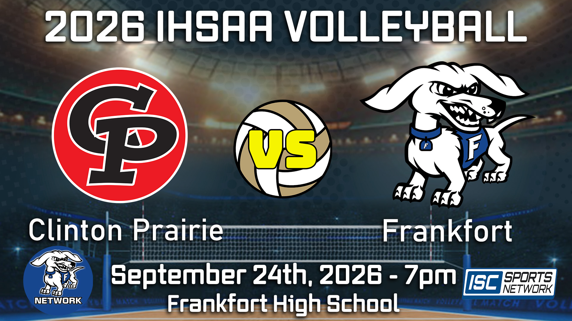 2026 VB Clinton Prairie at Frankfort - 09/24