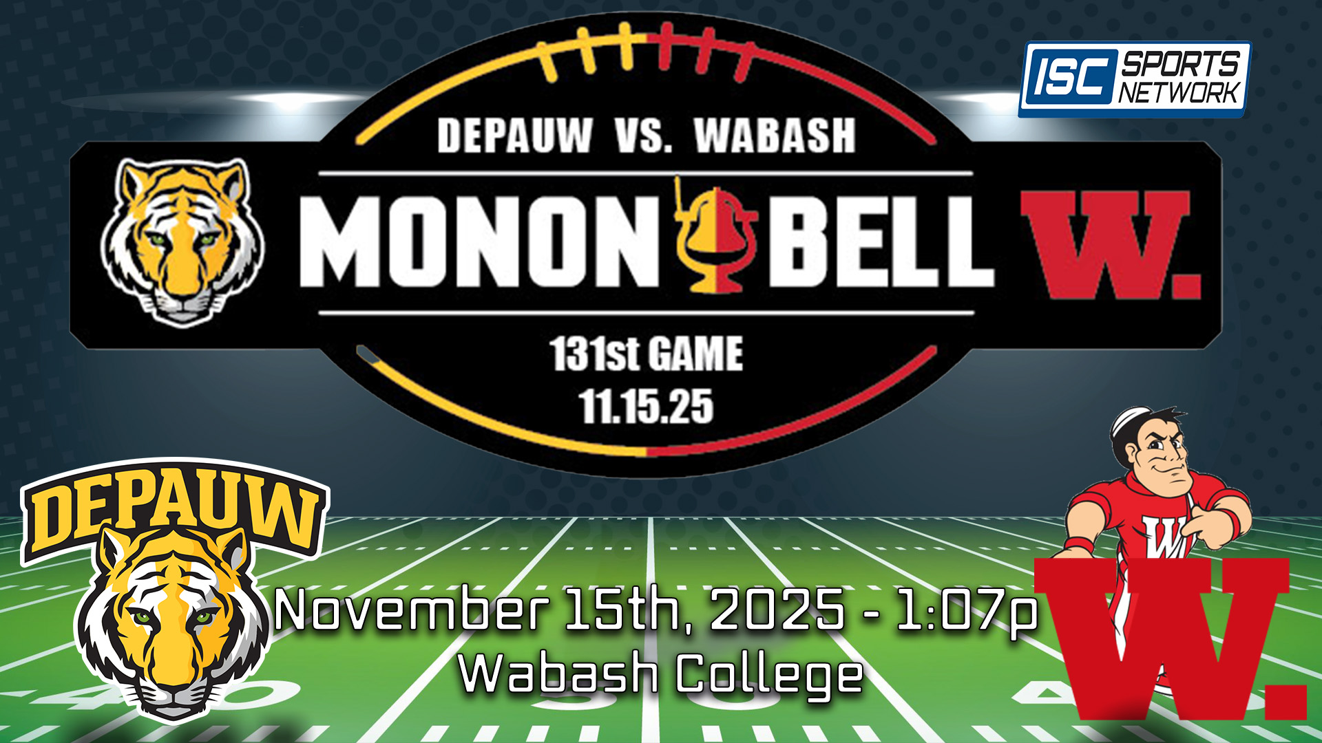 2025 CFB DePauw at Wabash - 11/15