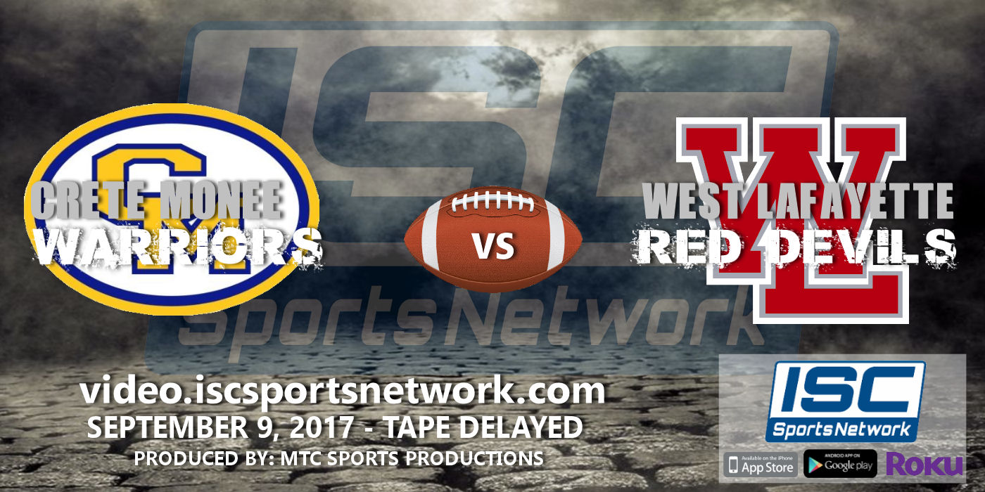 2017 FB Crete Monee vs West Lafayette