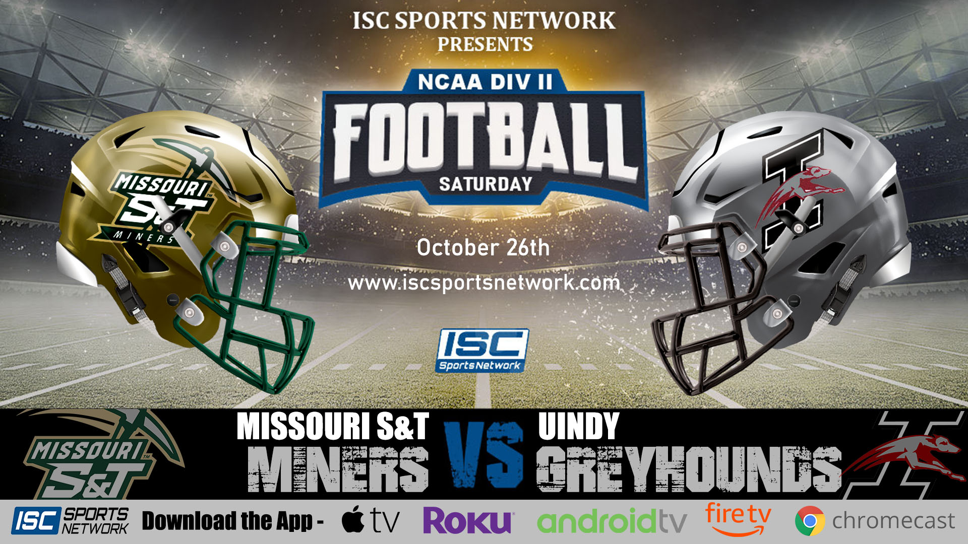 2019 CFB Missouri S&T at UIndy 10/26