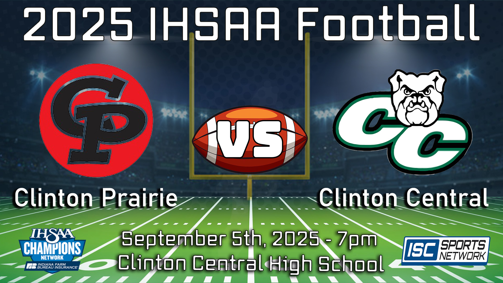 2025 FB Clinton Prairie at Clinton Central - 09/05 