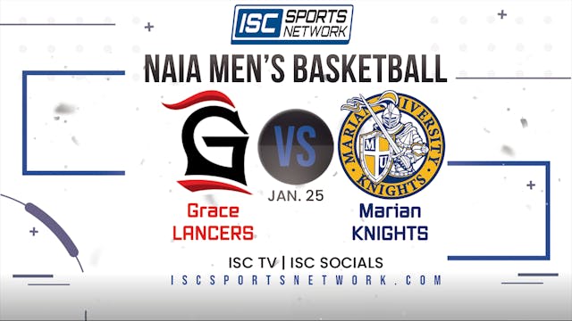 2023 MBB Grace at Marian 1/25