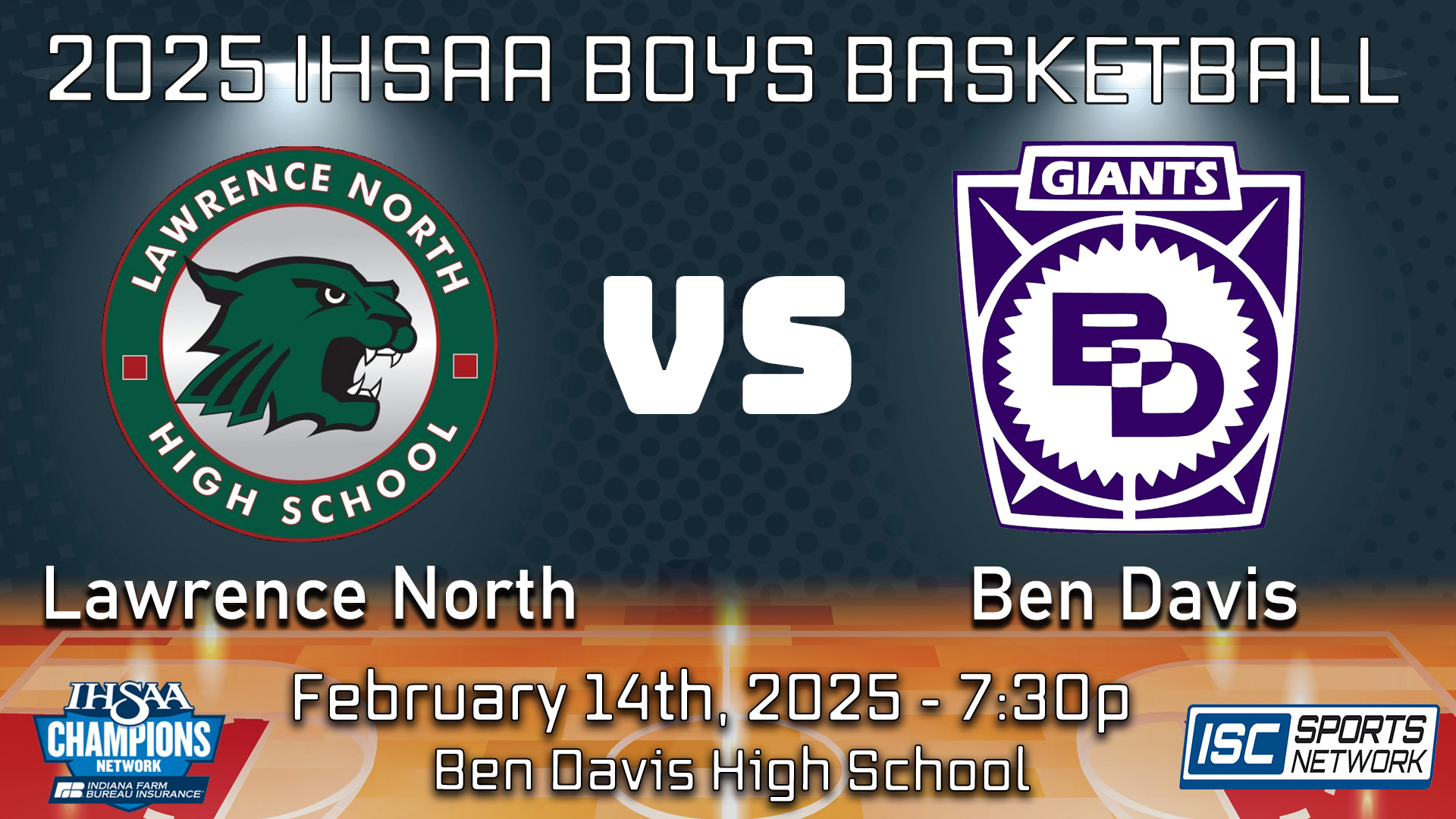 2025 BBB Lawrence North at Ben Davis - 02/14