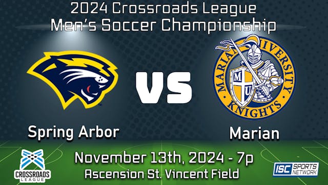 2024 MSOC Spring Arbor at Marian - Cr...