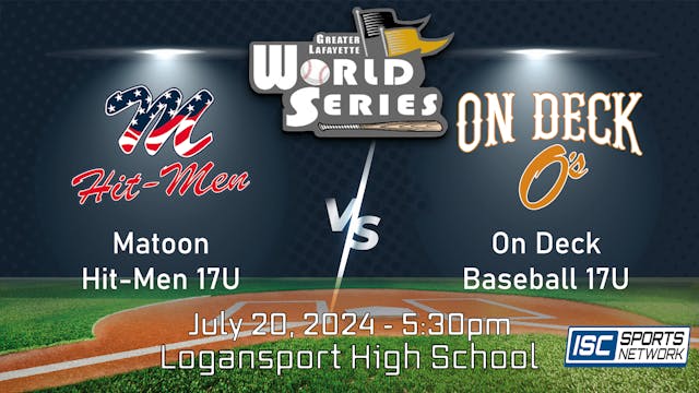 2024 GLWS BSB Matoon Hit-Men 17U vs O...
