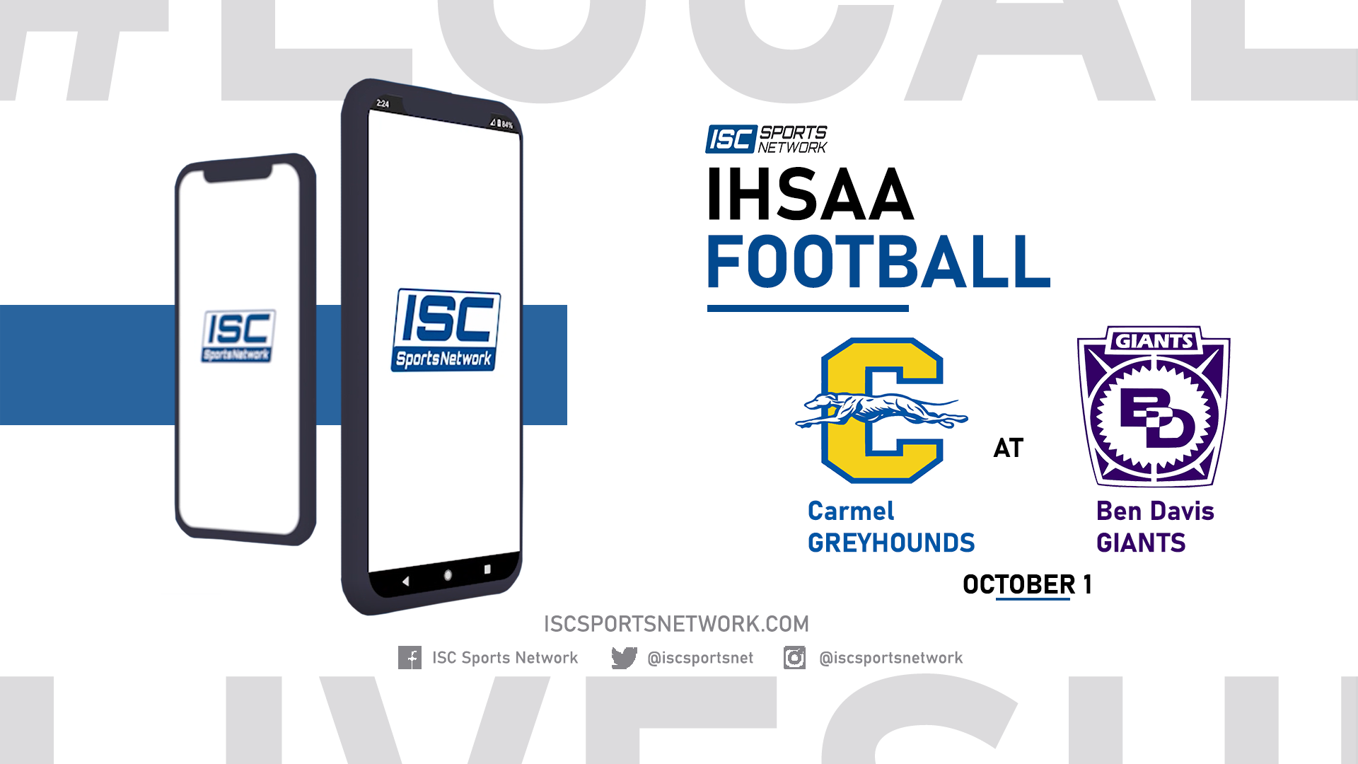 2021 FB Carmel at Ben Davis 10/1