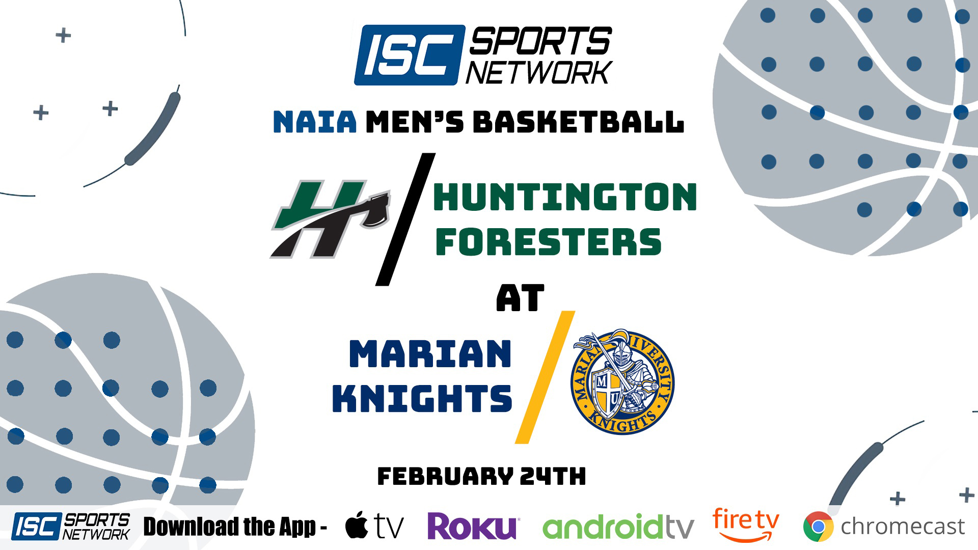 2021 MBB Huntington at Marian 2/24