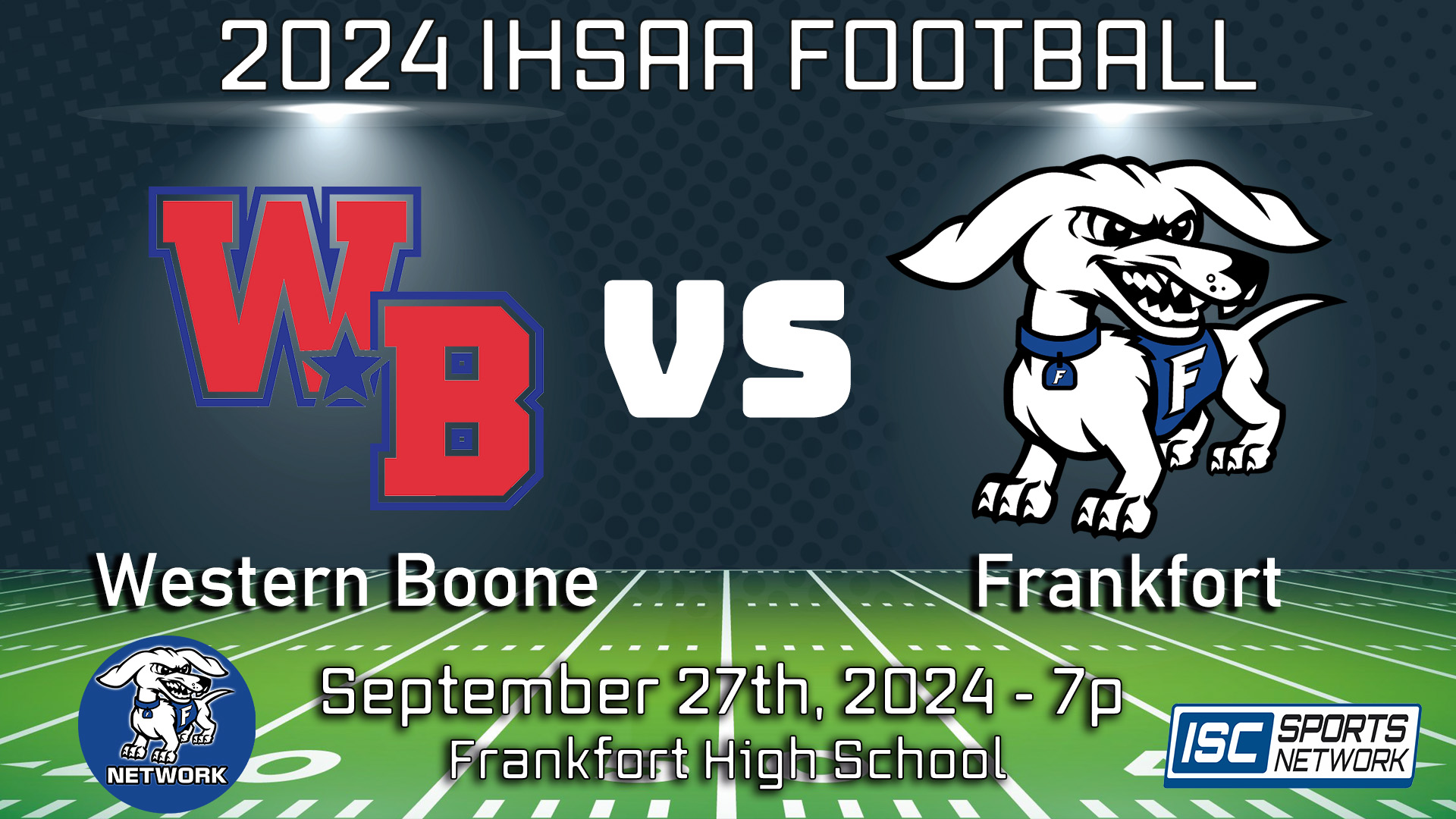 2024 FB Western Boone at Frankfort - 9/27