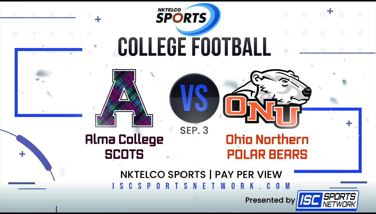 2022 CFB Alma at Ohio Northern 9/3