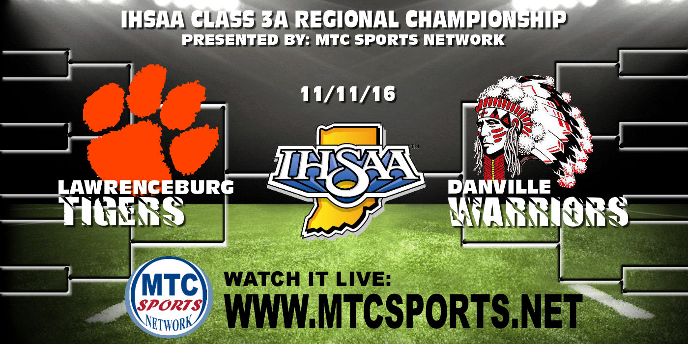 2016 IHSAA FB Lawrenceburg at Danville