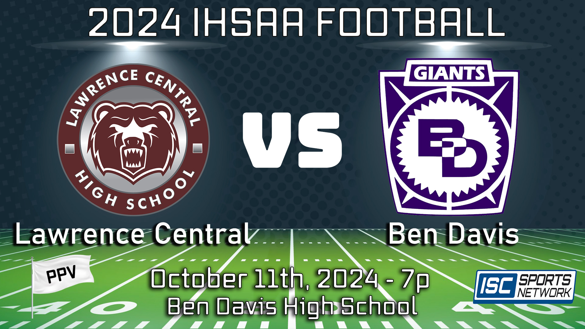 2024 FB Lawrence Central at Ben Davis - 10/11