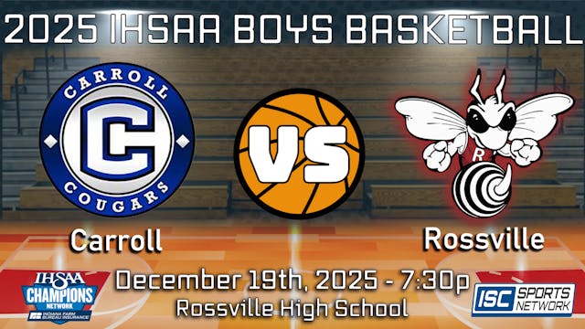 2025 BBB Carroll at Rossville - 12/19