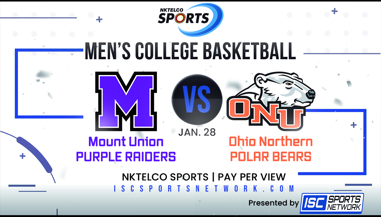 2023 MBB Mount Union at Ohio Northern 1/28