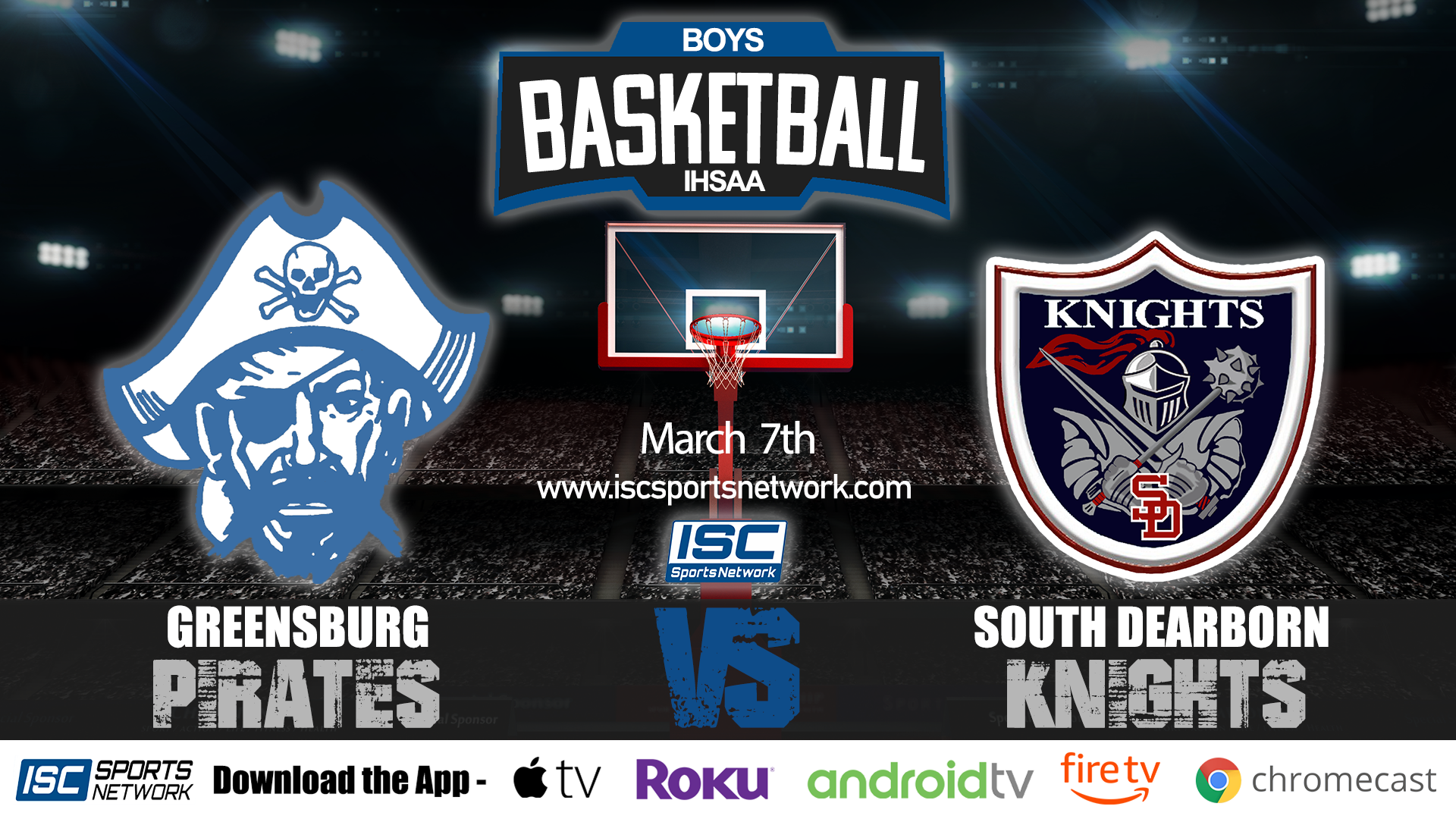 2020 IHSAA BBB Greensburg v. South Dearborn