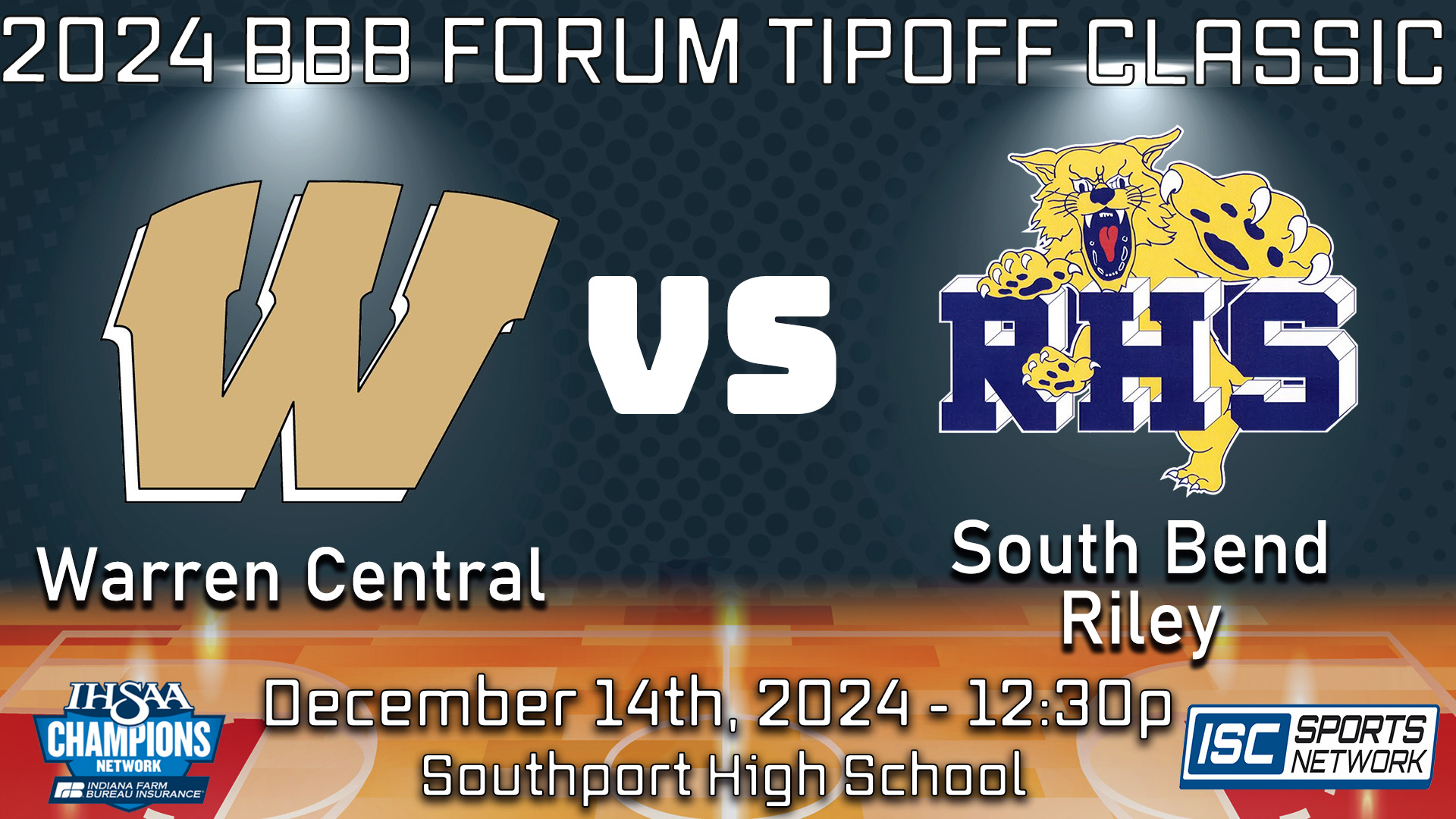 2024 FTC BBB Warren Central vs South Bend Riley - 12/14