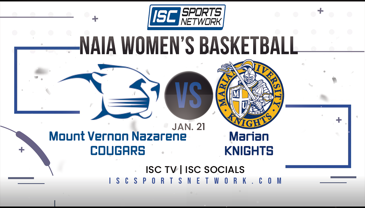2023 WBB Mount Vernon Nazarene at Marian 1/21