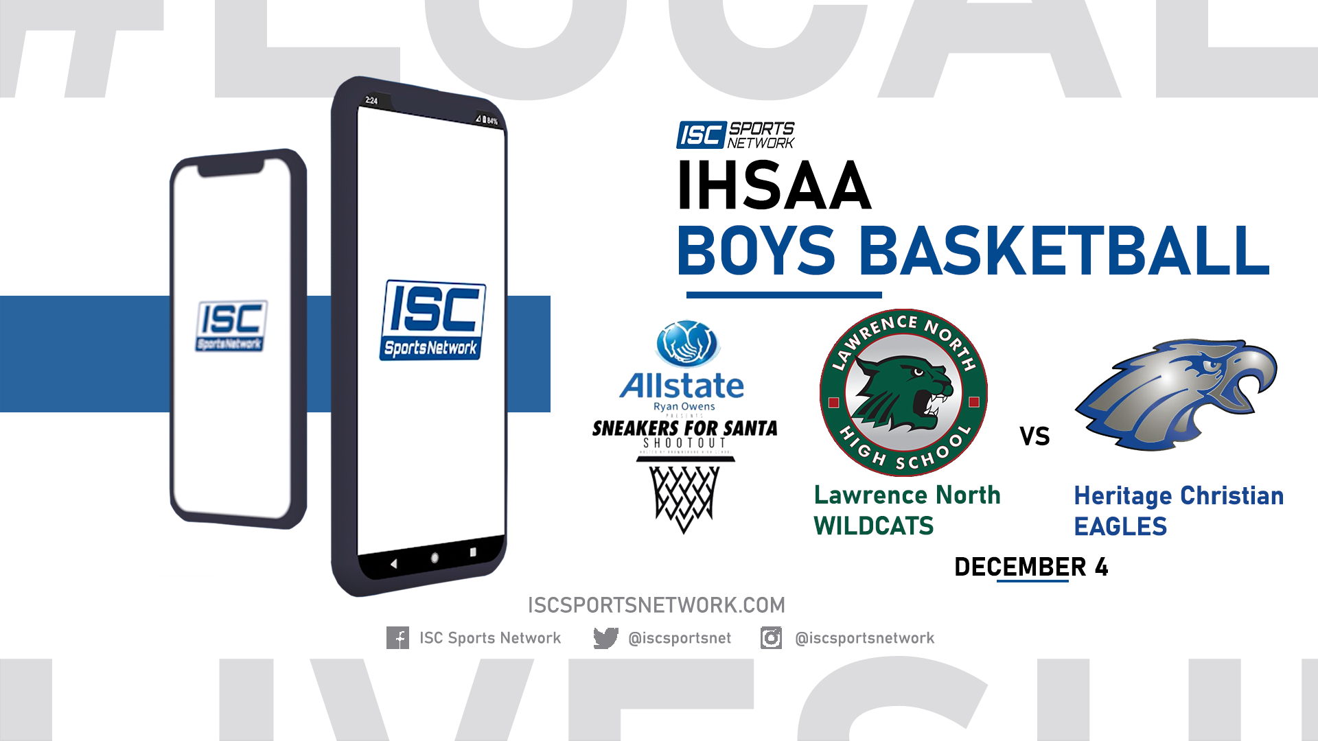 2021 SFS BBB Lawrence North vs Heritage Christian 12/4