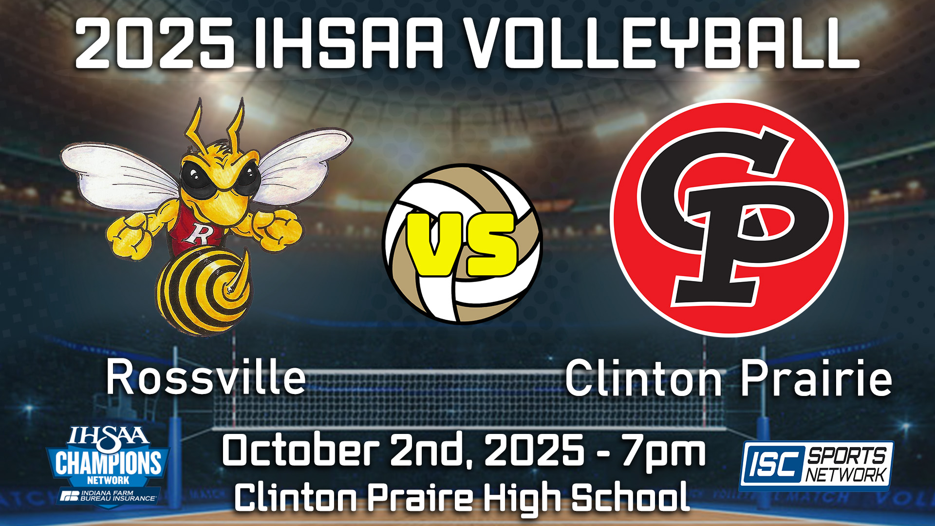 2025 GVB Rossville at Clinton Prairie 10/02