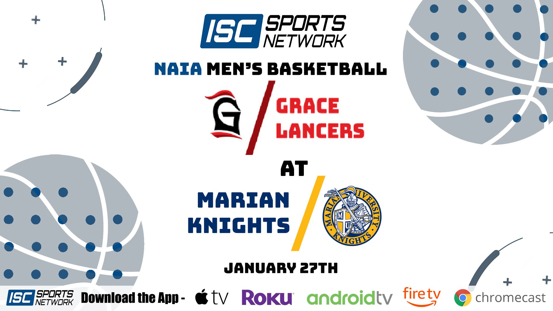 2021 MBB Grace at Marian 1/27