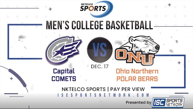 2022 MBB Capital at Ohio Northern 12/17