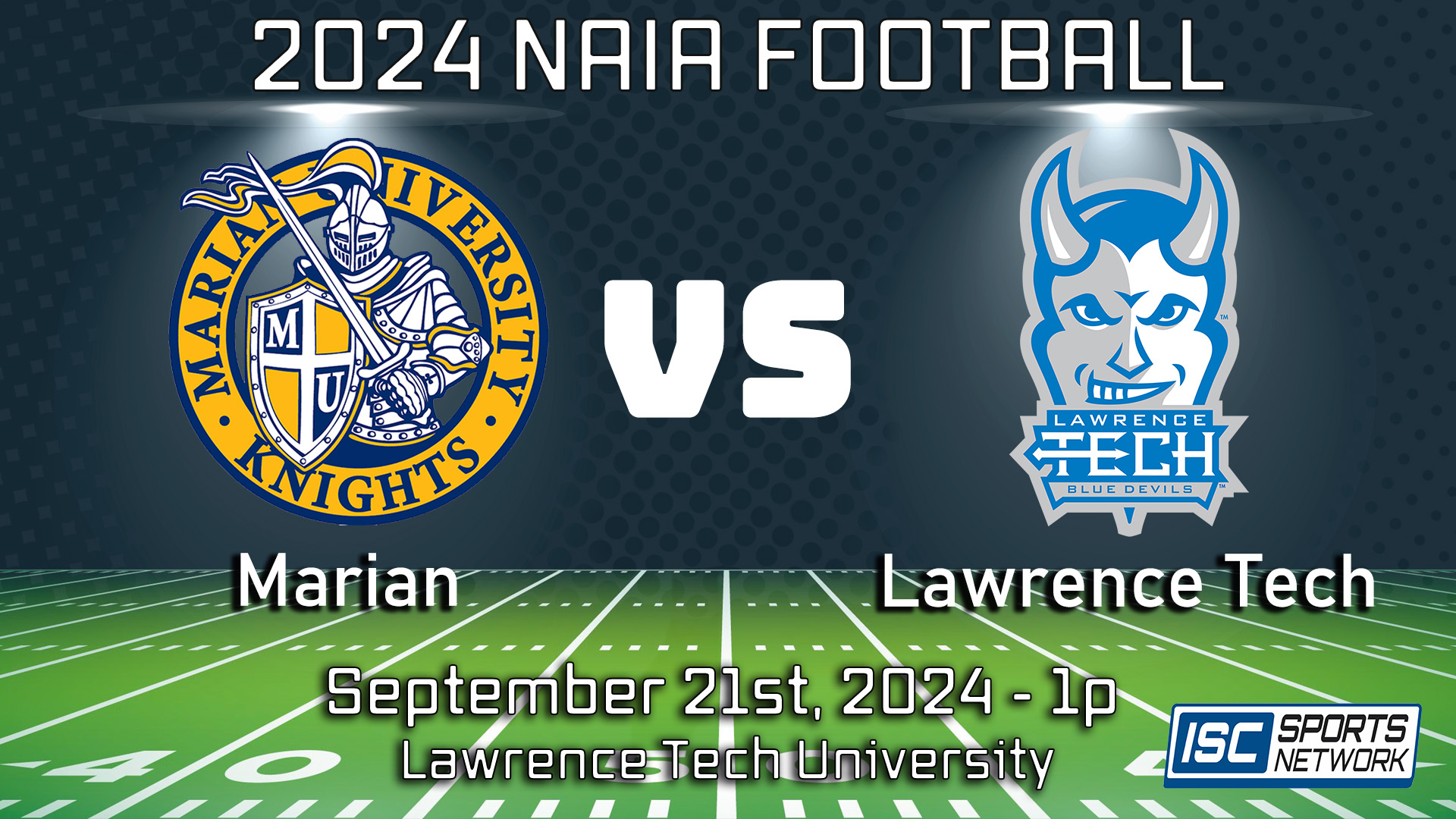 2024 CFB Marian at Lawrence Tech - 9/21