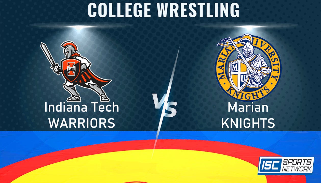 2024 WRE Indiana Tech at Marian 1/28 ISC Sports Network