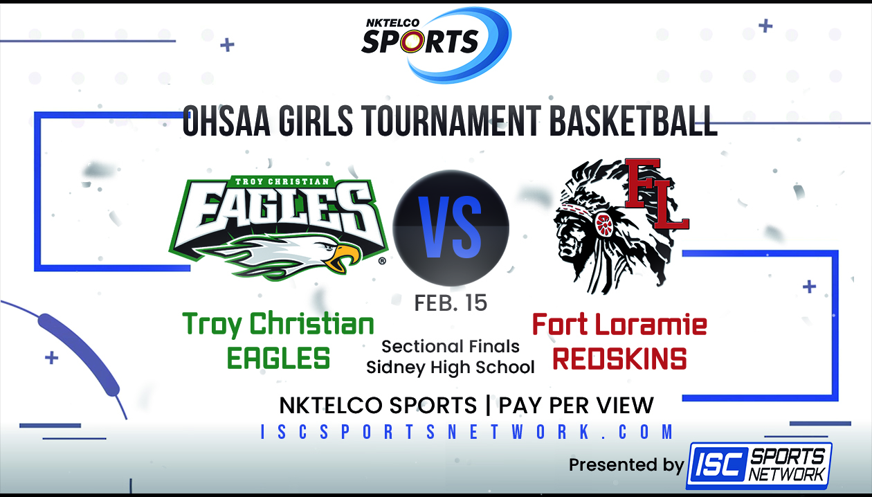 2023 OHSAA GBB Troy Christian vs Fort Loramie 2/15