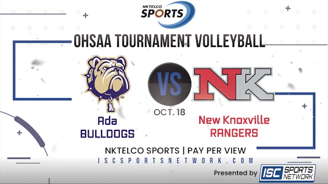 2022 OHSAA GVB Ada at New Knoxville 10/18