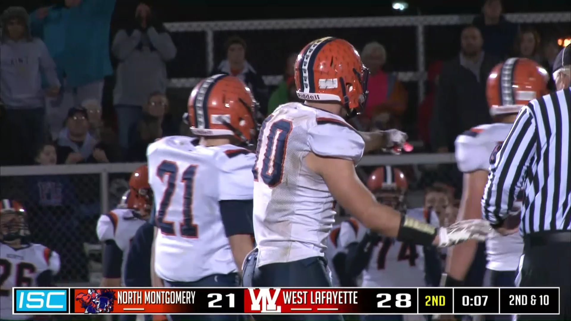 2015 Highlights FB North Montgomery Alex Parsons INT