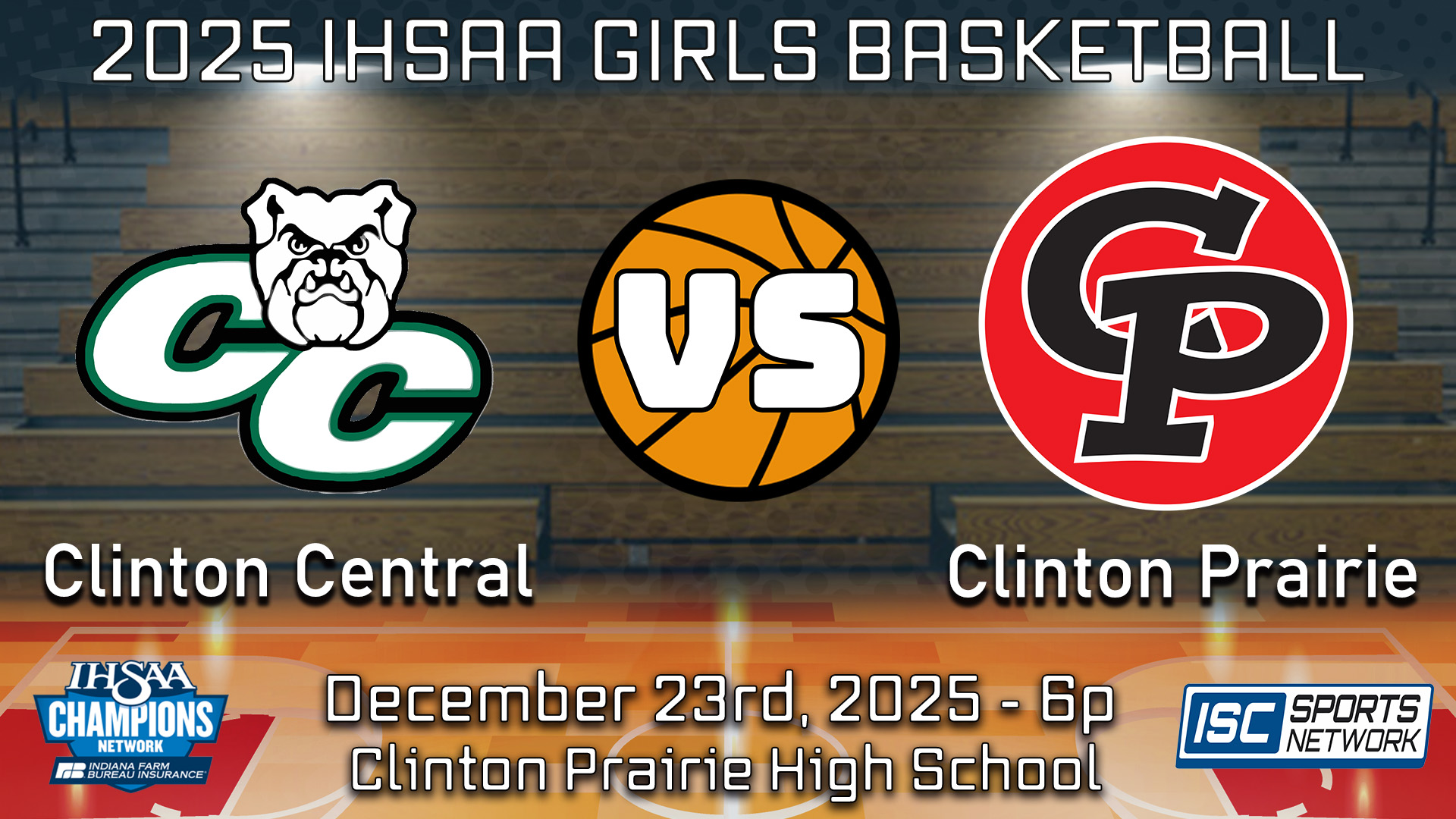 2025 GBB Clinton Central at Clinton Prairie - 12/23