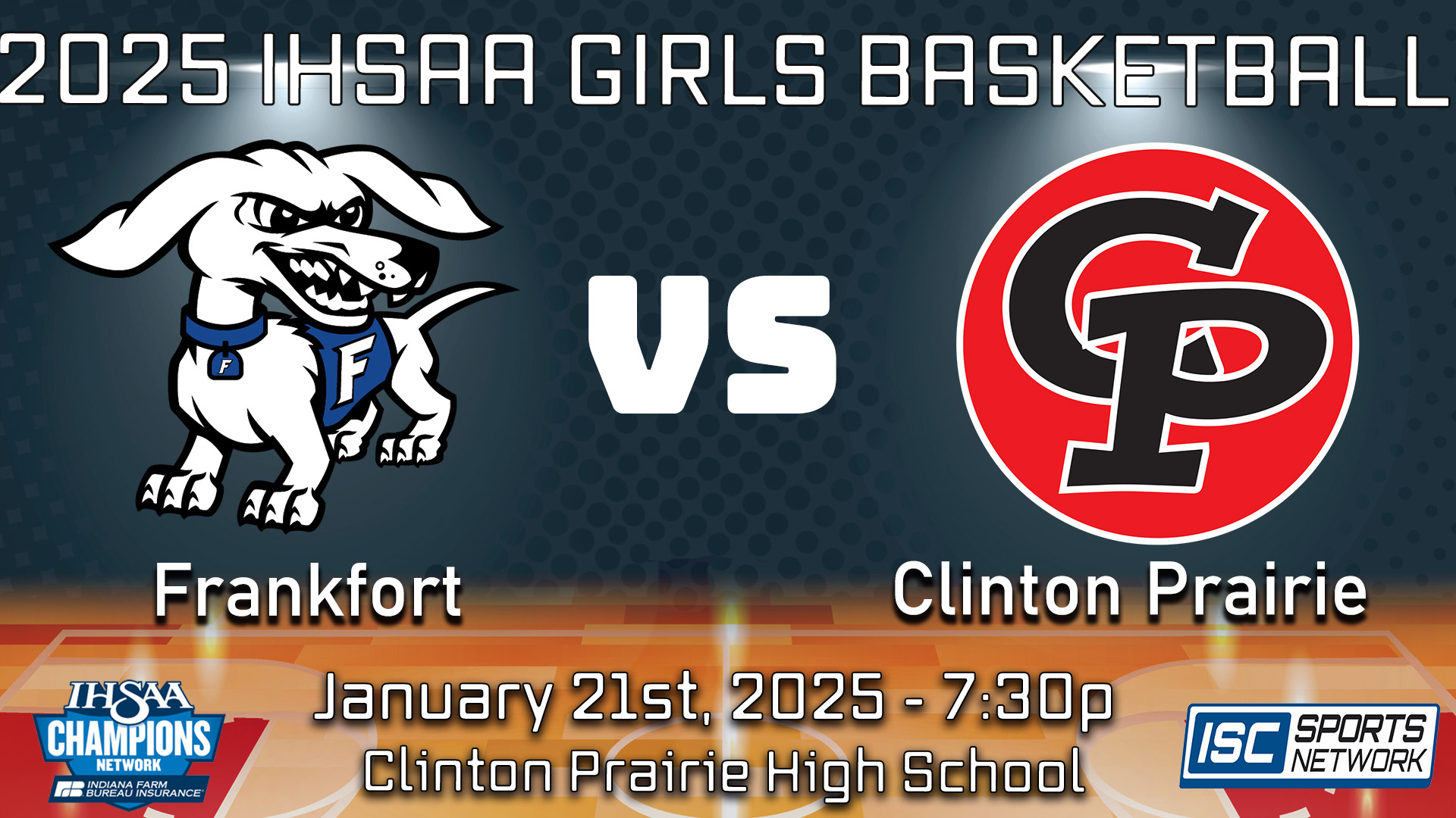 2025 GBB Frankfort at Clinton Prairie - 01/22