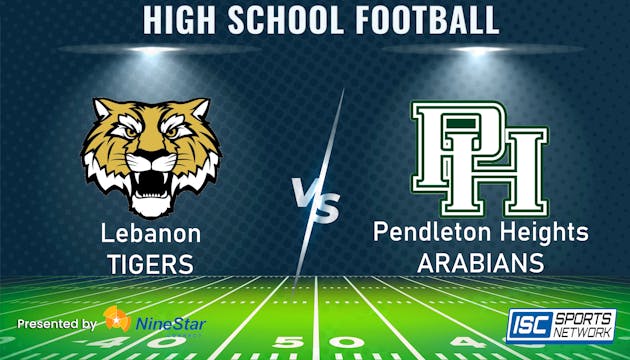 2023 FB Lebanon at Pendleton Heights ...