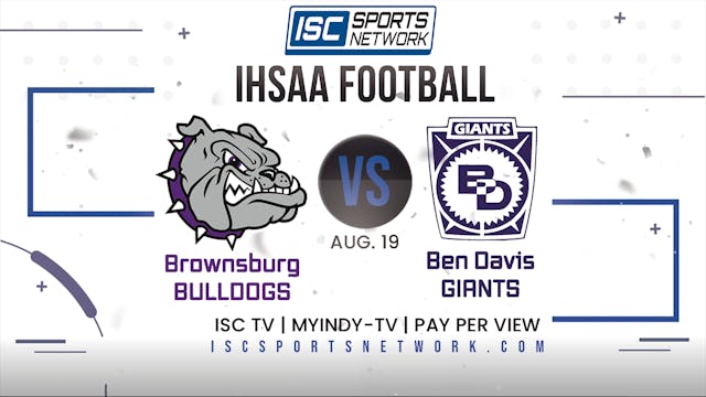 2022 FB Brownsburg at Ben Davis 8/19