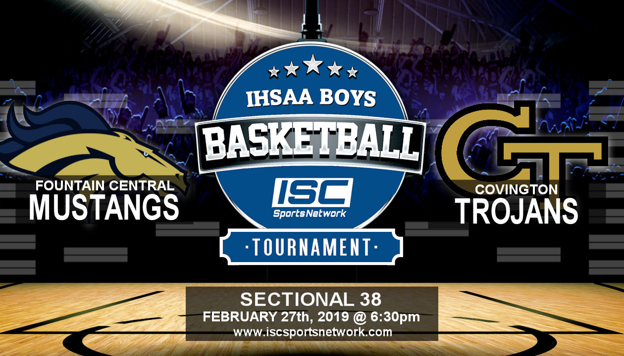 2019 IHSAA BBB Fountain Central vs Covington
