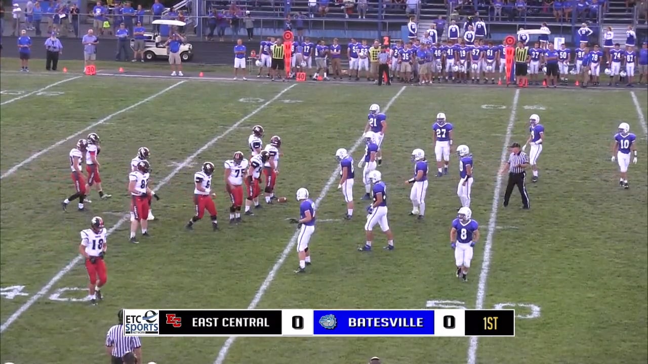 2015 FB East Central at Batesville