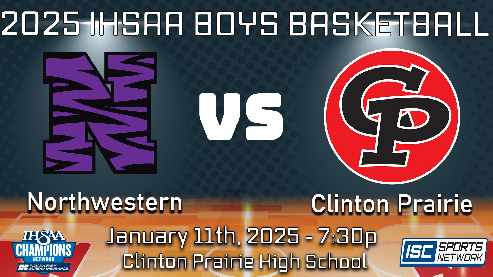 2025 BBB Northwestern at Clinton Prairie - 01/11