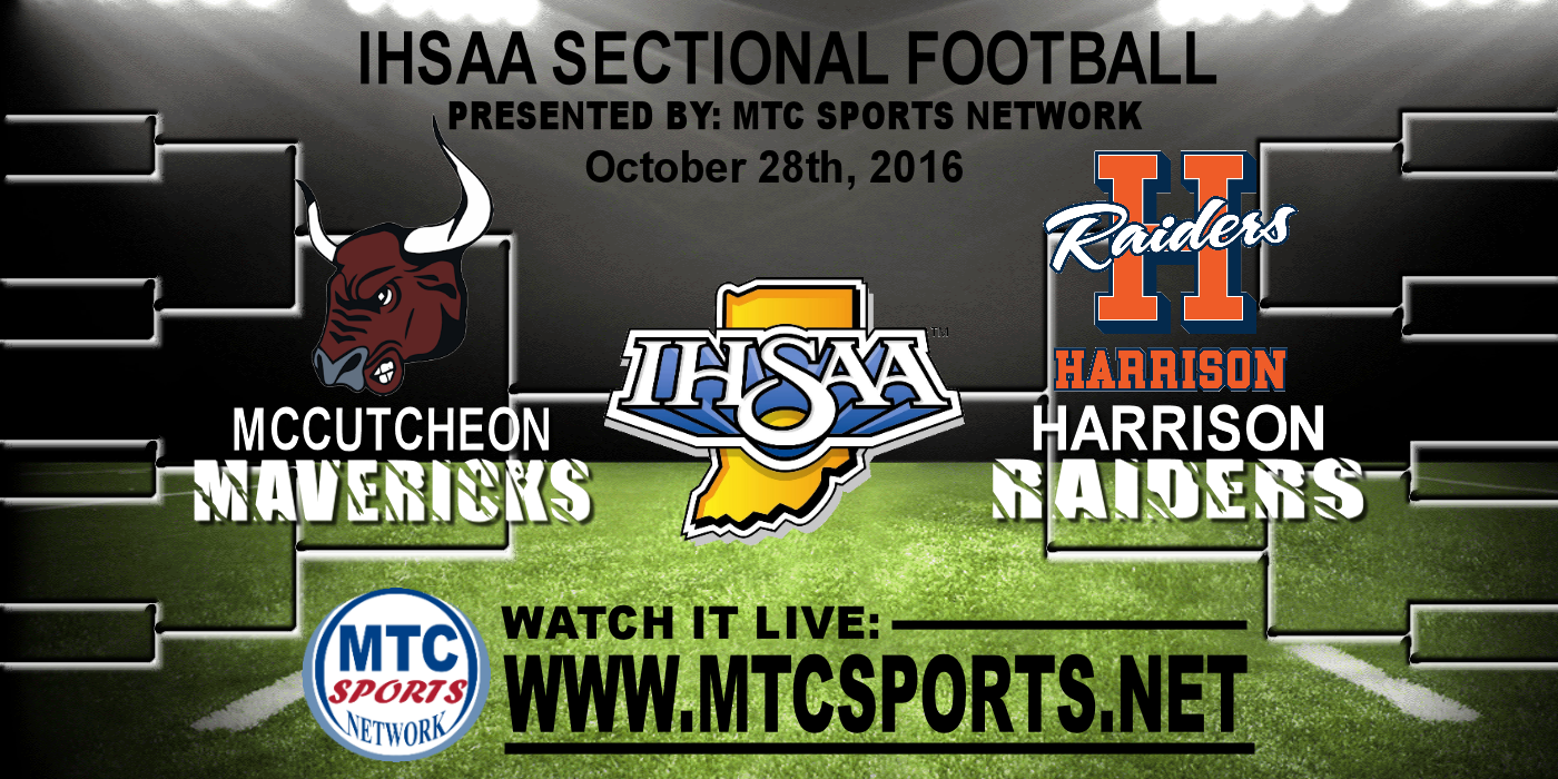 2016 IHSAA FB McCutcheon at Harrison