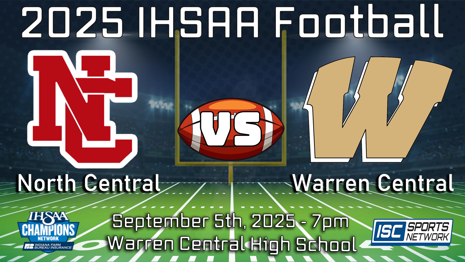 2025 FB North Central at Warren Central - 09/05