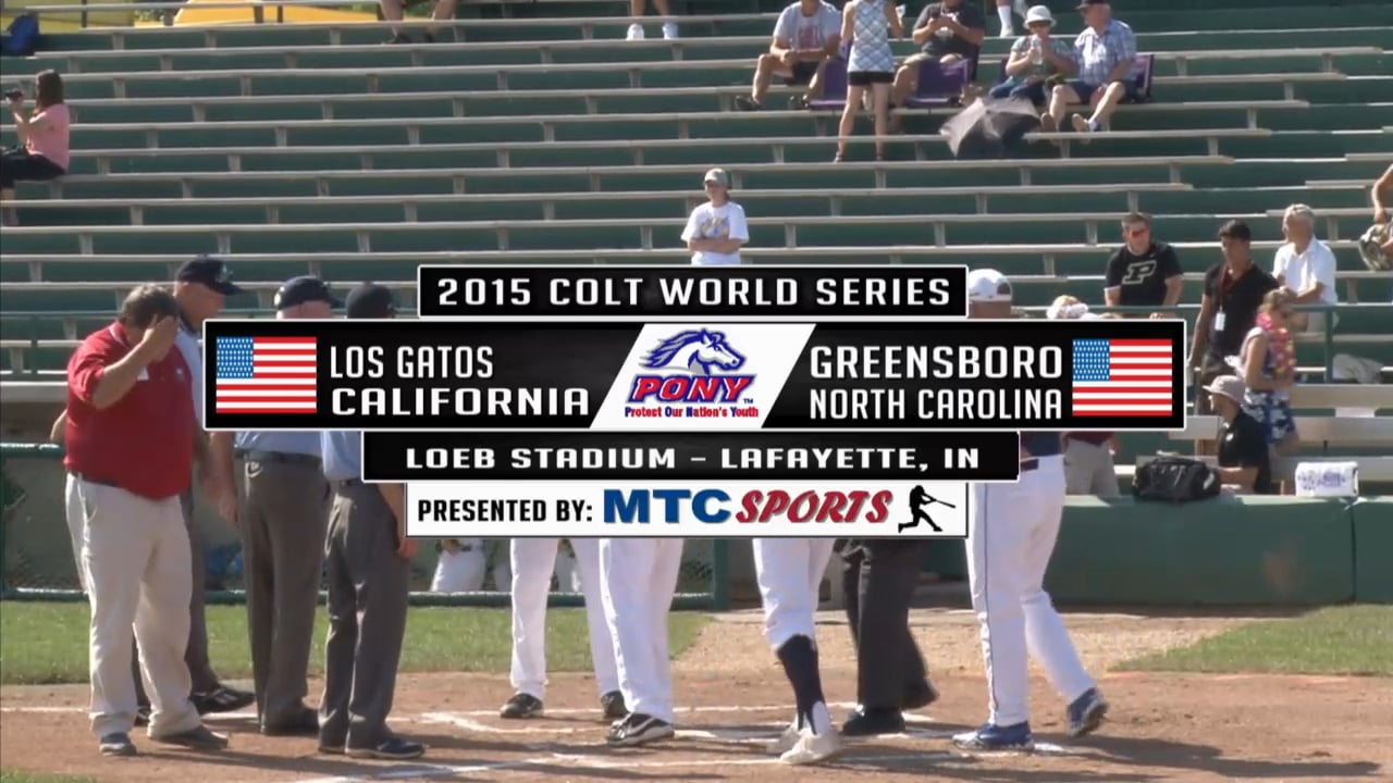 2015 CWS BSB Game 16 California vs North Carolina